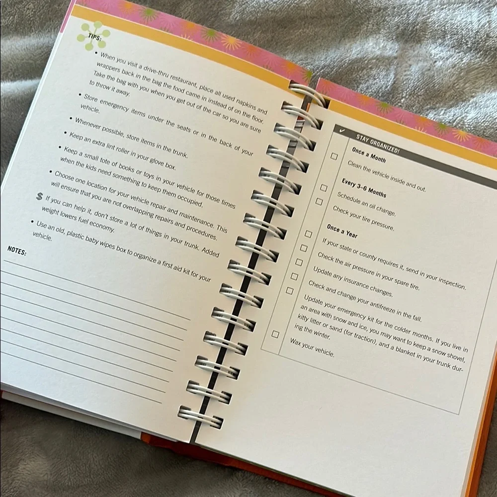 Organize Now! Orange Planner by